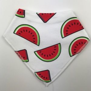 Watermelon bandana bib BRAND NEW. Snap closure